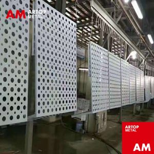 Perforated Aluminum Panel Facade Cladding