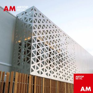 Decorative Metal Panels Aluminium Facade Cladding